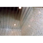 купить реечный потолок для ванной,рейка Албес 135мм (4м). Суперхром