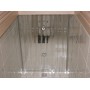 реечные потолки в ванной,рейка Албес 135мм (3м). Суперхром