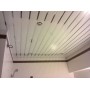 алюминиевые подвесные потолки,Декоративная вставка Албес 15мм (3м). Суперхром