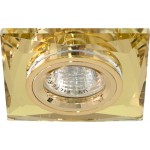 Светильник потолочный, MR16 G5.3 желтый + золото, 8150-2