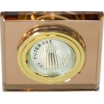 потолочный светильник, MR16 G5.3 коричневый, золото